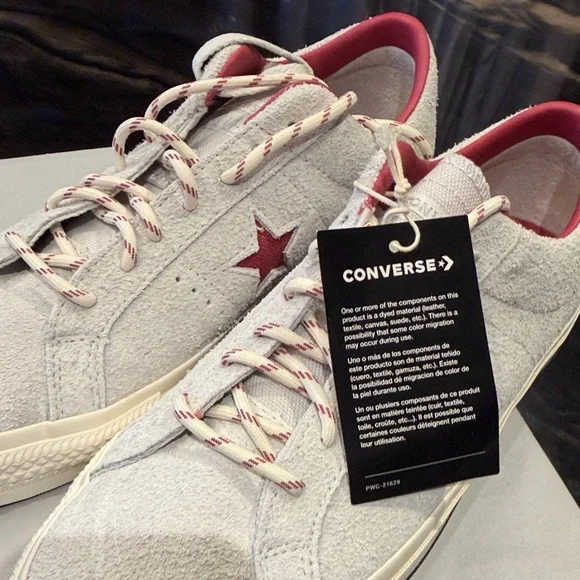 Converse Kids Sneakers - Red and White - Picture 5 of 5